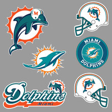 Miami Dolphins National Football League (NFL) fan wall voertuig notebook etc stickers stickers 2