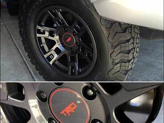 Toyota Tacoma FJ Cruiser 4Runner TRD Wheel Center Cap Decal Sticker voor Fx Pro Wheels