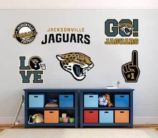De Jacksonville Jaguars American profvoetbalteam National Football League (NFL) fan wall voertuig notebook etc stickers stickers