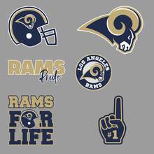 De Los Angeles Rams professionele American football team National Football League (NFL) fan wall voertuig notebook etc stickers stickers 2