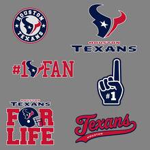 De Houston Texans professionele American football team National Football League (NFL) fan wall voertuig notebook etc stickers stickers 2