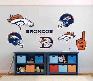 Denver Broncos professionele American football team National Football League (NFL) fan wall voertuig notebook etc stickers stickers