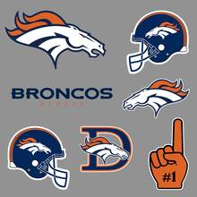 Denver Broncos professionele American football team National Football League (NFL) fan wall voertuig notebook etc stickers stickers 2