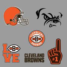 Cleveland Browns American football team National Football League (NFL) fan wall voertuig notebook etc stickers stickers 2