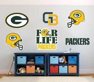 Green Bay Packers American football team National Football League (NFL) fan wall voertuig notebook etc stickers stickers