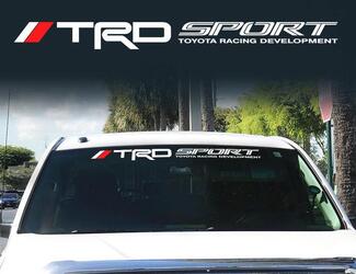 Toyota TRD Windscherm Sport Racing Development 4x4 Decal Sticker Vinyl