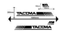 2X TOYOTA TACOMA zijbody sticker vinyl grafische racesticker van hoge kwaliteit 2
