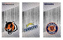 Amerikaanse voetbalteams National Football League (NFL) Cornhole bordspel sticker sticker VINYL WRAPS met GELAMINEERD
 4