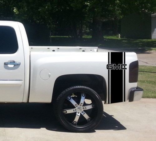 GMC-logo achterzijde strepen vinyl decalset voor GMC-trucks