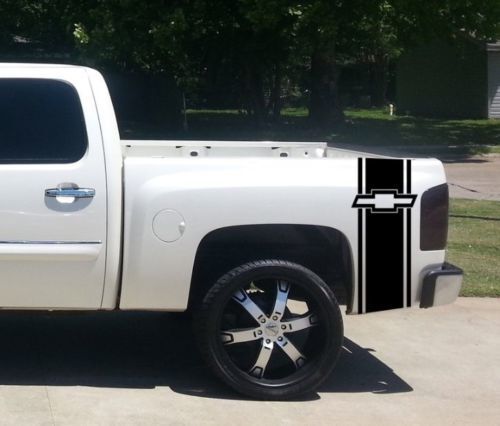 Chevy-logo achterzijstreep vinyl decal voor Chevrolet-trucks