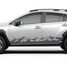 Zij deuren rocker paneel vinylstickers stickers stickers bergen sticker kit voor Suba Crosstrek
 3