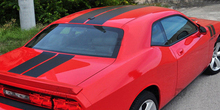 2008-2014 Dodge Challenger Rally Racing T-hood strepen & Fender R/T stickers stickers
 2