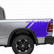 Aangepast Lettertype Vinyl Decal Kit voor Dodge Ram Truck zijpaneel_2