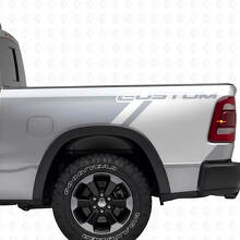 Aangepast Lettertype Vinyl Decal Kit voor Dodge Ram Truck zijpaneel_5