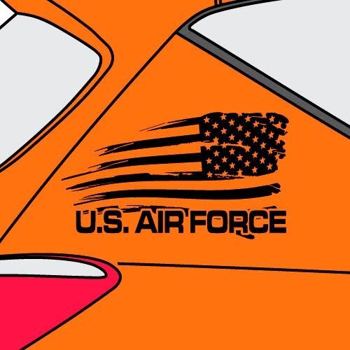 Verenigde Staten Vlag U.S. Air Force Universele Vinyl Decal Sticker