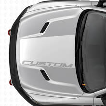 Custom brede motorkapstreep vinylsticker voor Dodge Ram 2015–2017_5