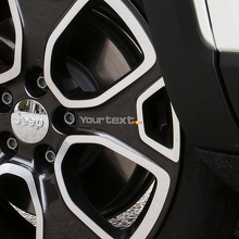 Wielen Velgen Vinyl Decal Sticker Grafiek voor Jeep Renegade 2