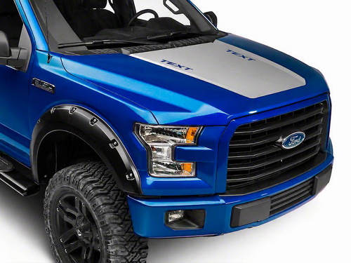 TEXT Blackout Paneel Motorkap Vinyl Decal Sticker voor Ford F-150 2015-2017