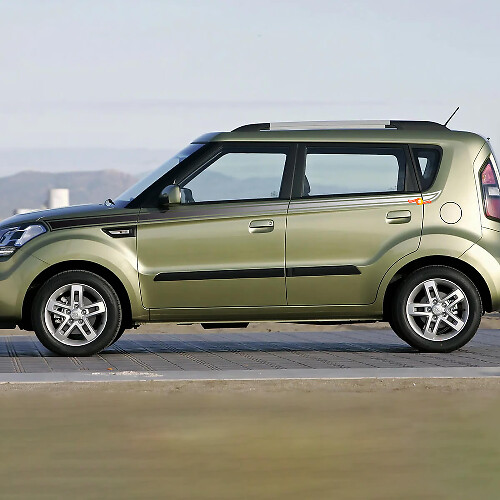 Zijdeuren Accenten Stickers Stickers geschikt voor Kia Soul 2
