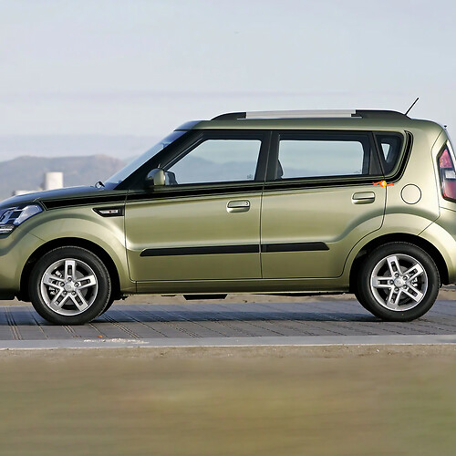 Zijdeuren Accenten Stickers Stickers geschikt voor Kia Soul
