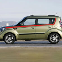 Zijdeuren Accenten Stickers Stickers geschikt voor Kia Soul
 2