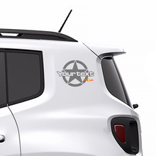 Militaire Ster Achterzijde Grafische Vinyl Decal Stickers voor Jeep Renegade 2