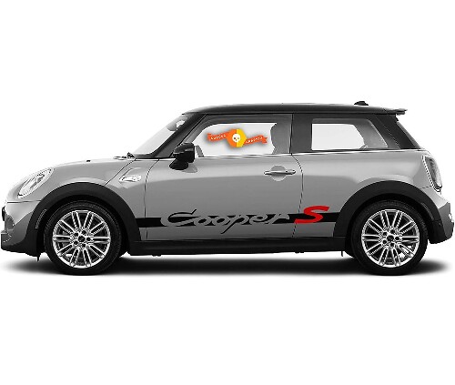 Cooper S Zijstrepen Vinyl Decal Kit Voor MINI 2001-2016