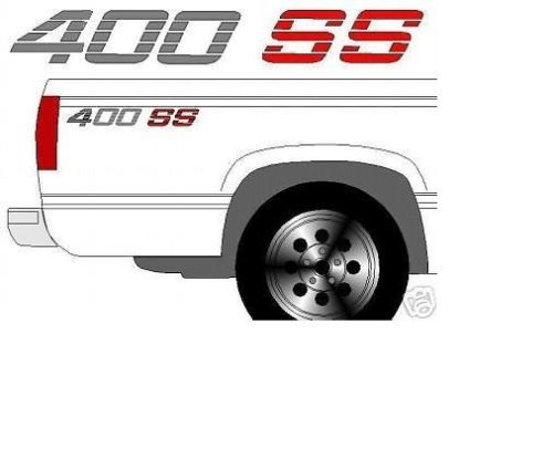 400 Ss Chevrolet Chevy Truck nachtkastje stickers
