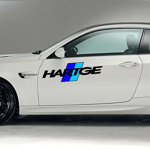 Racing sponsors sticker sticker. Hartge 1