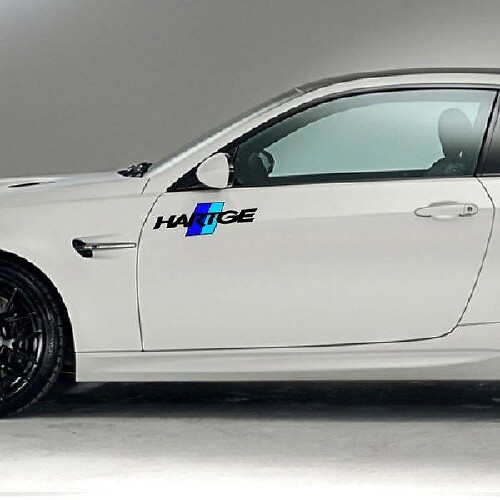 Racing sponsors sticker sticker. Hartge 2