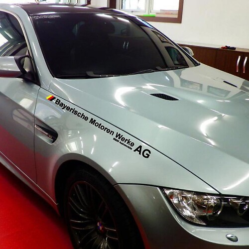 Bayerische Motoren Werke AG Duitse Stijl Vinyl Decal voor BMW