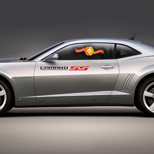 Camaro SS-logo zijvinylsticker voor Chevrolet Camaro