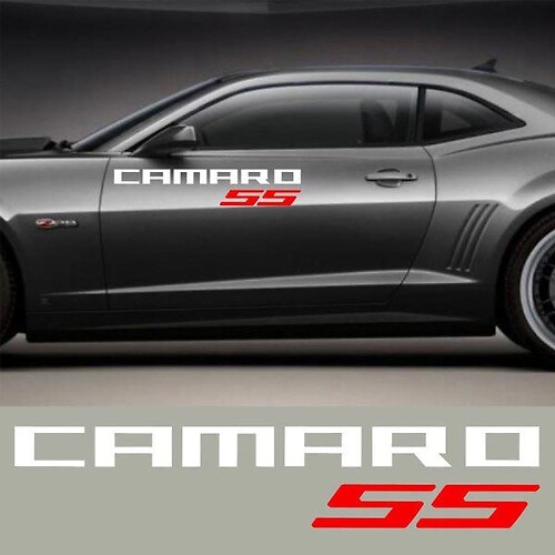 Chevrolet Camaro Motorsport sticker sticker