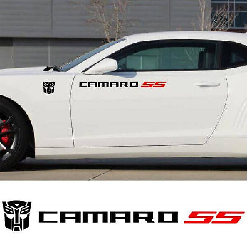 Transformers Stijl Zij Vinyl Sticker Voor Chevrolet Camaro