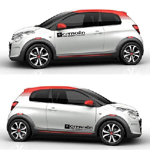 Citroen Logo Deurzij Vinyl Decal Sticker voor Citroen C1