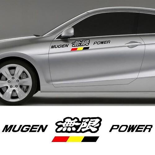Honda Mugen Power-sticker