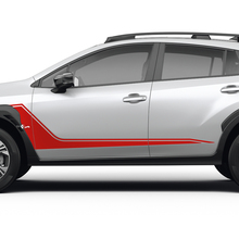 Zij deuren strepen voor Suba Crosstrek vinylstickers stickers graphics
 2