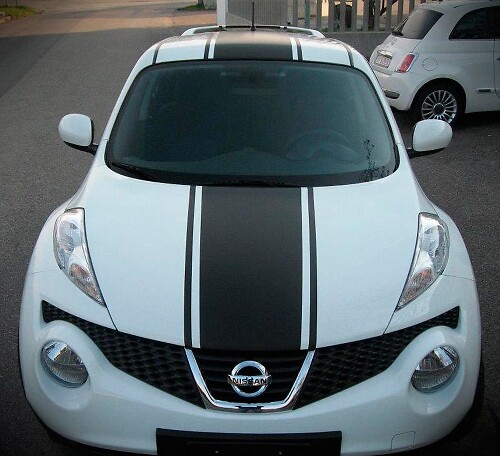 Racing Stripes Kap Motorkap Dak Kofferbak Vinyl Decal Kit voor Nissan Juke