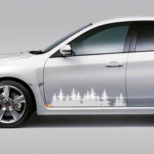 Forest zijdeur vinyl decal set voor Subaru WRX STI en Forester_2