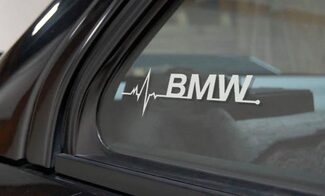 BMW is in my Blood raamstickerstickers grafisch
