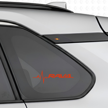 RAV4 Hartslag Raam Vinyl Decal Set voor Toyota RAV4_4