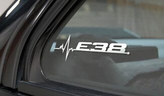BMW E38 is in my Blood raamstickerstickers grafisch
