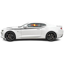 AANGEPASTE Tribal Stickers Decals Grafisch Vinyl 2017 Strepen Camaro SS RS 2016 Z28 Chevrolet
 2