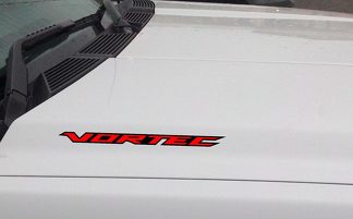 VORTEC Hood Vinyl Decal Sticker: Chevrolet Silverado GMC Sierra Truck (Geschetst)