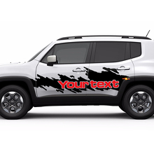 Voorruit Banner Grafisch Zijspat Grafisch Vinyl Sticker Decal voor Jeep Renegade 4