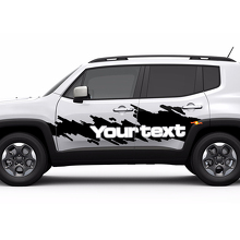 Voorruit Banner Grafisch Zijspat Grafisch Vinyl Sticker Decal voor Jeep Renegade 6