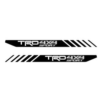 Tundra Sport Toyota TRD Truck 4x4 Decals Vinyl PreCut Stickers Nachtkastje Set-2P