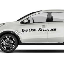 Belettering sticker sticker embleem logo vinyl voor Kia SPORTAGE
 2