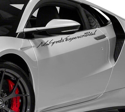 Belettering sticker sticker embleem logo vinyl Acura Nsx voor Acura
