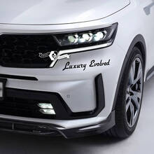 Belettering sticker sticker embleem bumper logo vinyl geschikt voor Kia
 3